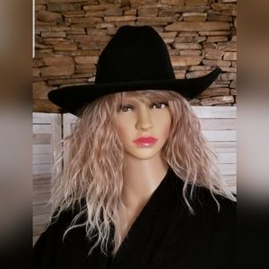 Dorfman Pacific 100% Wool Tall Cowboy Hat NWOT Sz 7